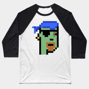 Nft Zombie CryptoPunk Baseball T-Shirt